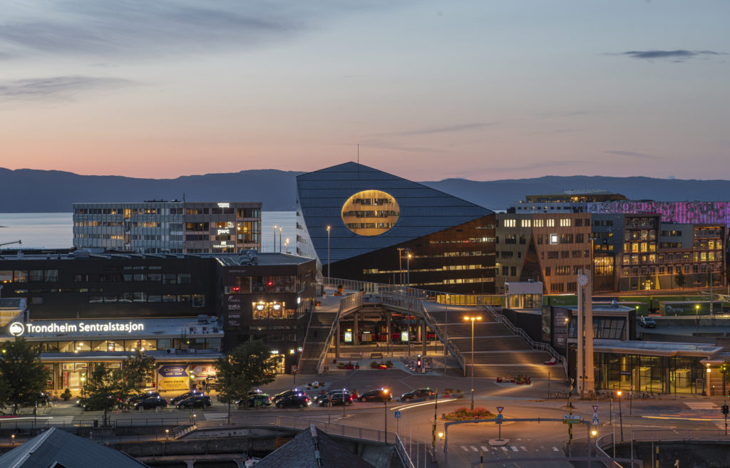 Powerhouse Brattørkaia in its urban context