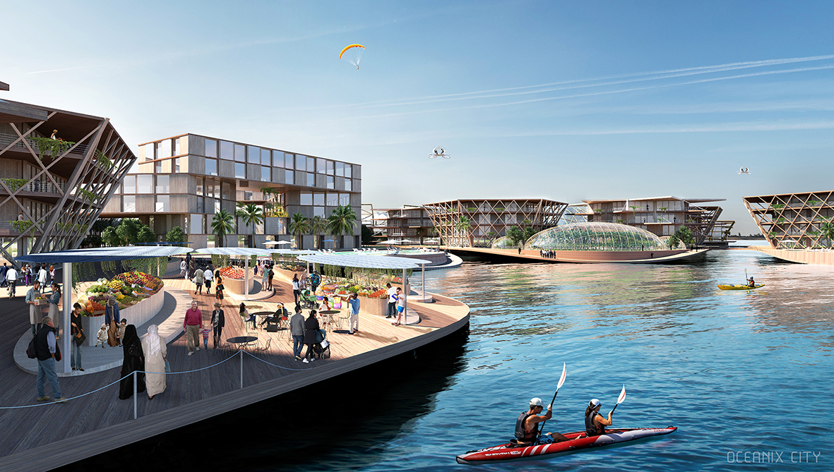 Partnership signed to build the world’s largest sustainable floating