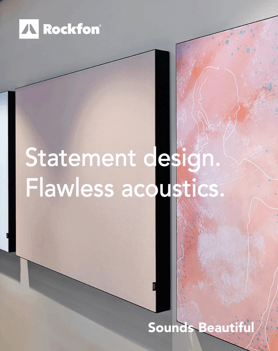 Rockfon banner